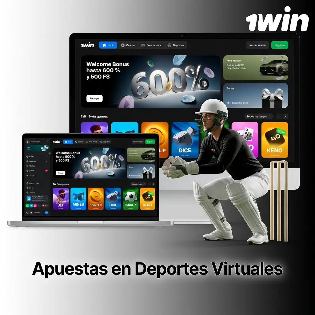 Apuestas en deportes virtuales 1win: fútbol, caballos, perros y ciclismo simulados con RNG disponibles 24/7