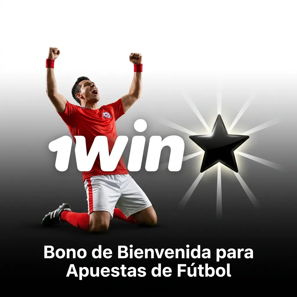 Bono de bienvenida 1win para apuestas de fútbol con hasta 150% por depósito y giros gratis en Chile