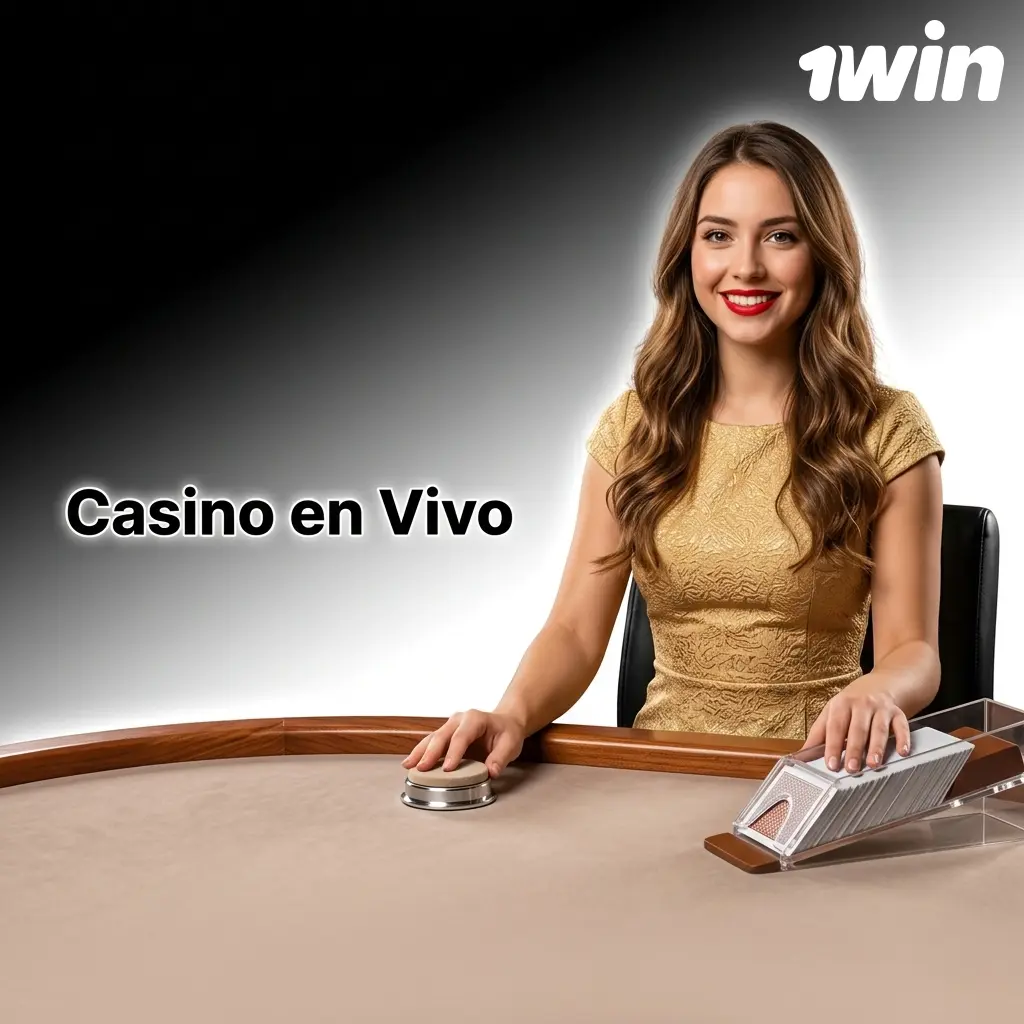 Jugadores chilenos disfrutando casino en vivo 1win con crupieres reales en blackjack, ruleta y baccarat HD
