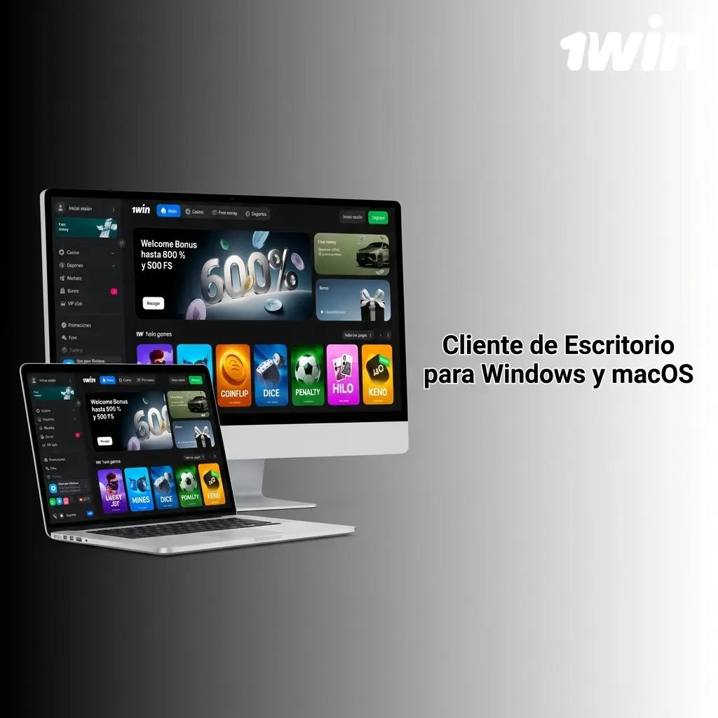 Plataforma 1win accesible desde navegador en Windows y macOS sin necesidad de instalar software adicional