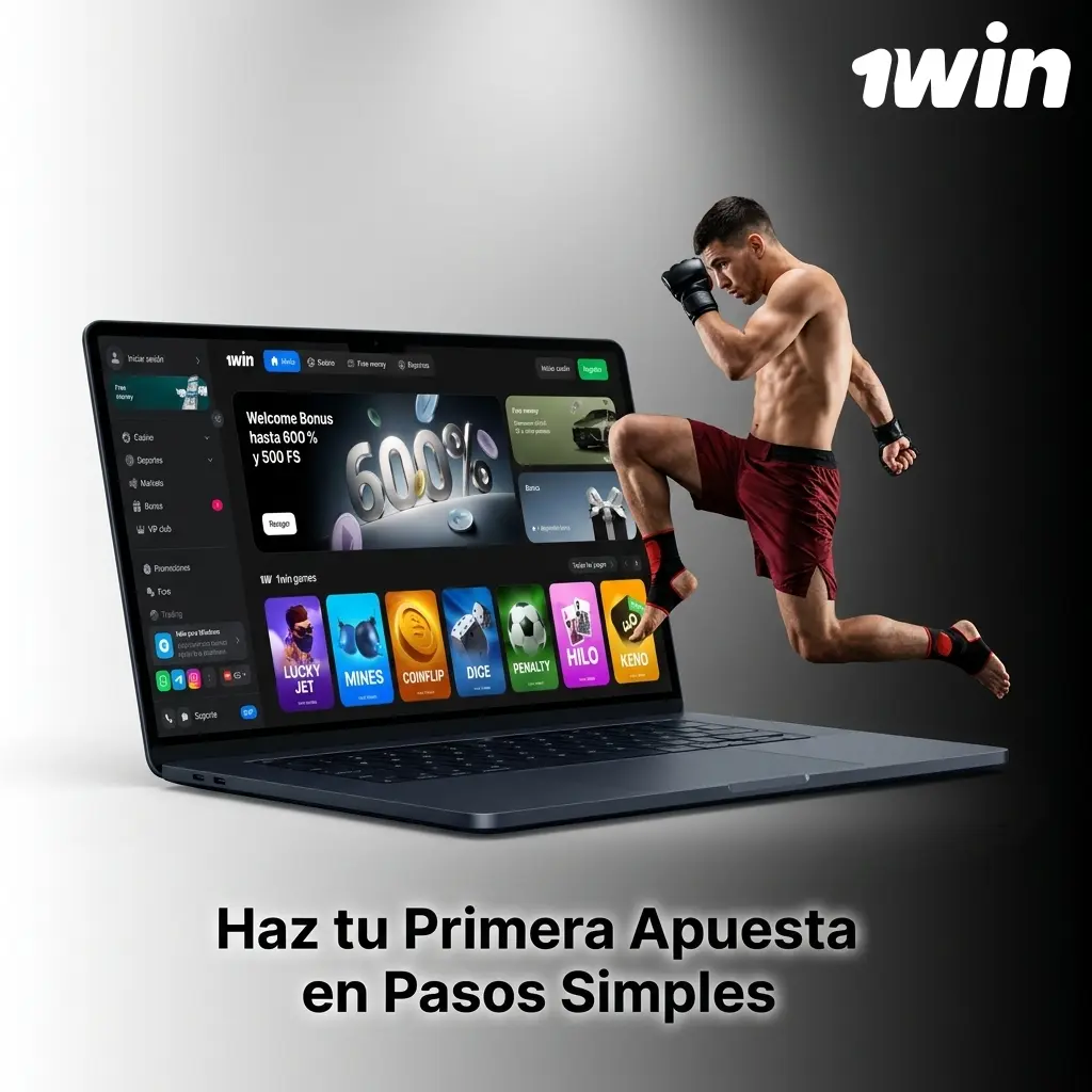Pasos simples para hacer tu primera apuesta en 1win: registro, depósito y confirmación de apuesta en Chile