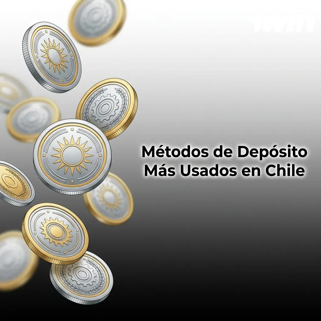Métodos de depósito más usados en Chile: Red Compra, Webpay, Khipu, Mach, Visa, Bitcoin y más opciones disponibles.