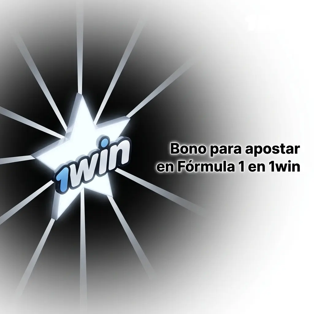 Bono de bienvenida 1win 500% para apuestas de Fórmula 1, hasta 500 USD en mercados deportivos