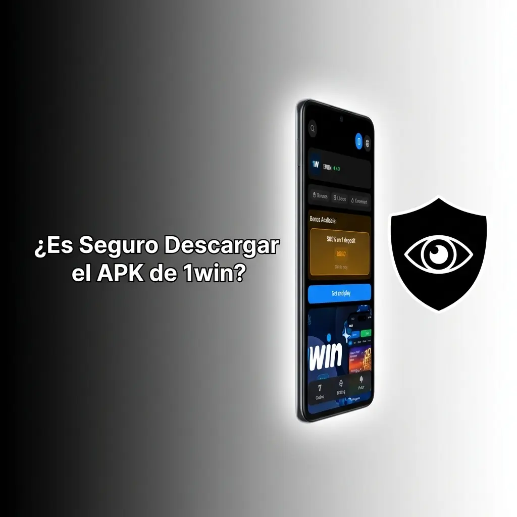 Descarga segura del APK de 1win con licencia Curaçao, cifrado SSL y protección de datos para usuarios de Chile