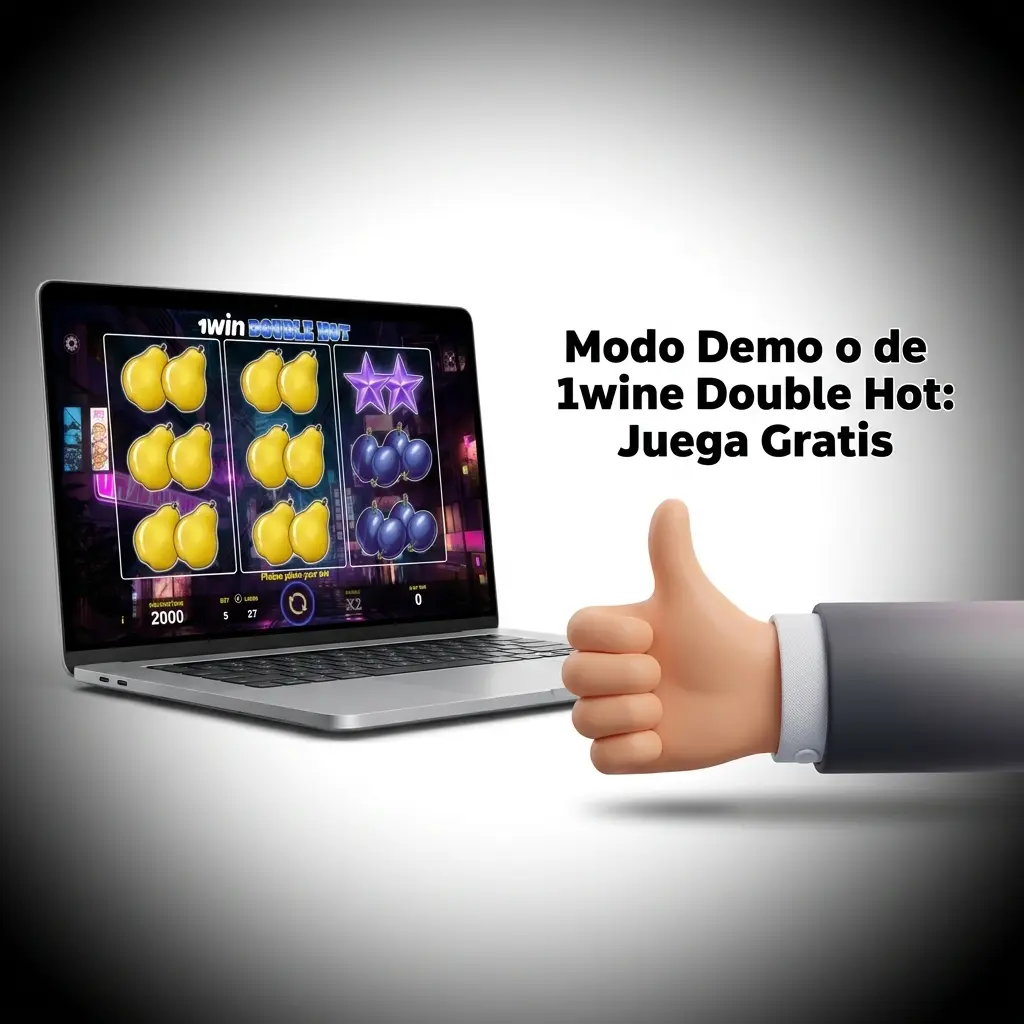 Modo demo de 1win Double Hot: juega gratis sin registro ni depósito con saldo virtual