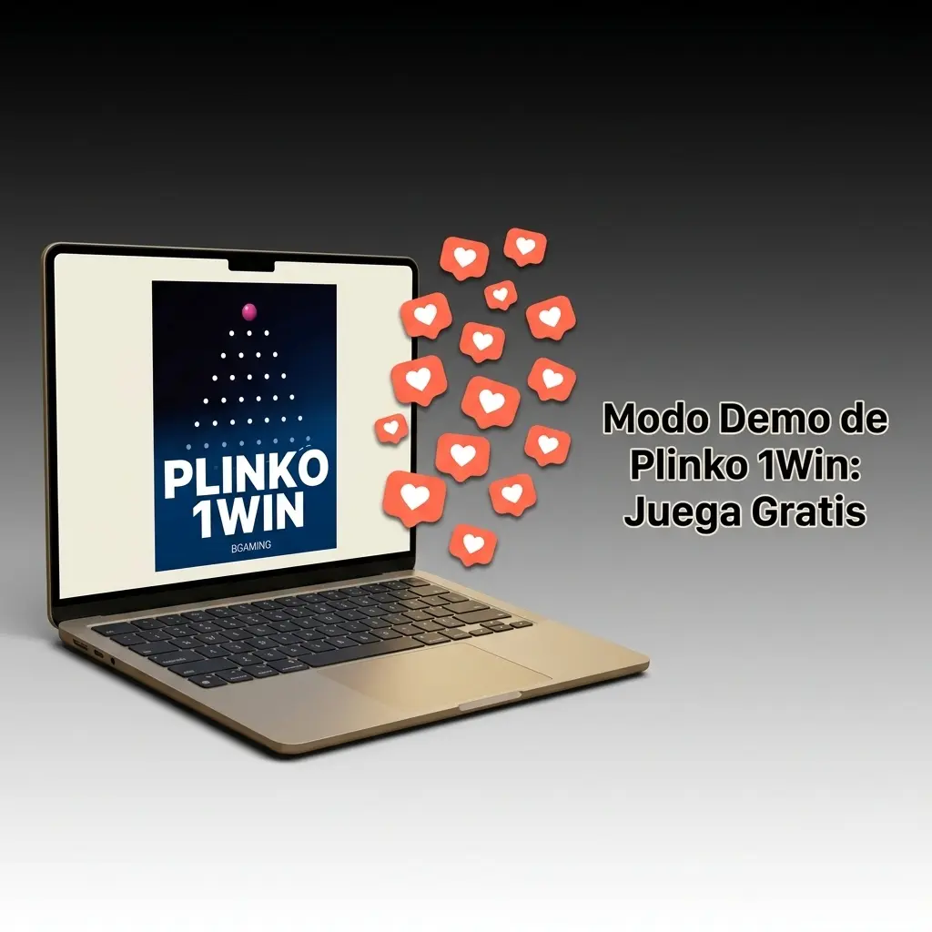 Modo demo de Plinko 1Win para jugar gratis sin registro ni depósito, con mecánica original y ganancias virtuales