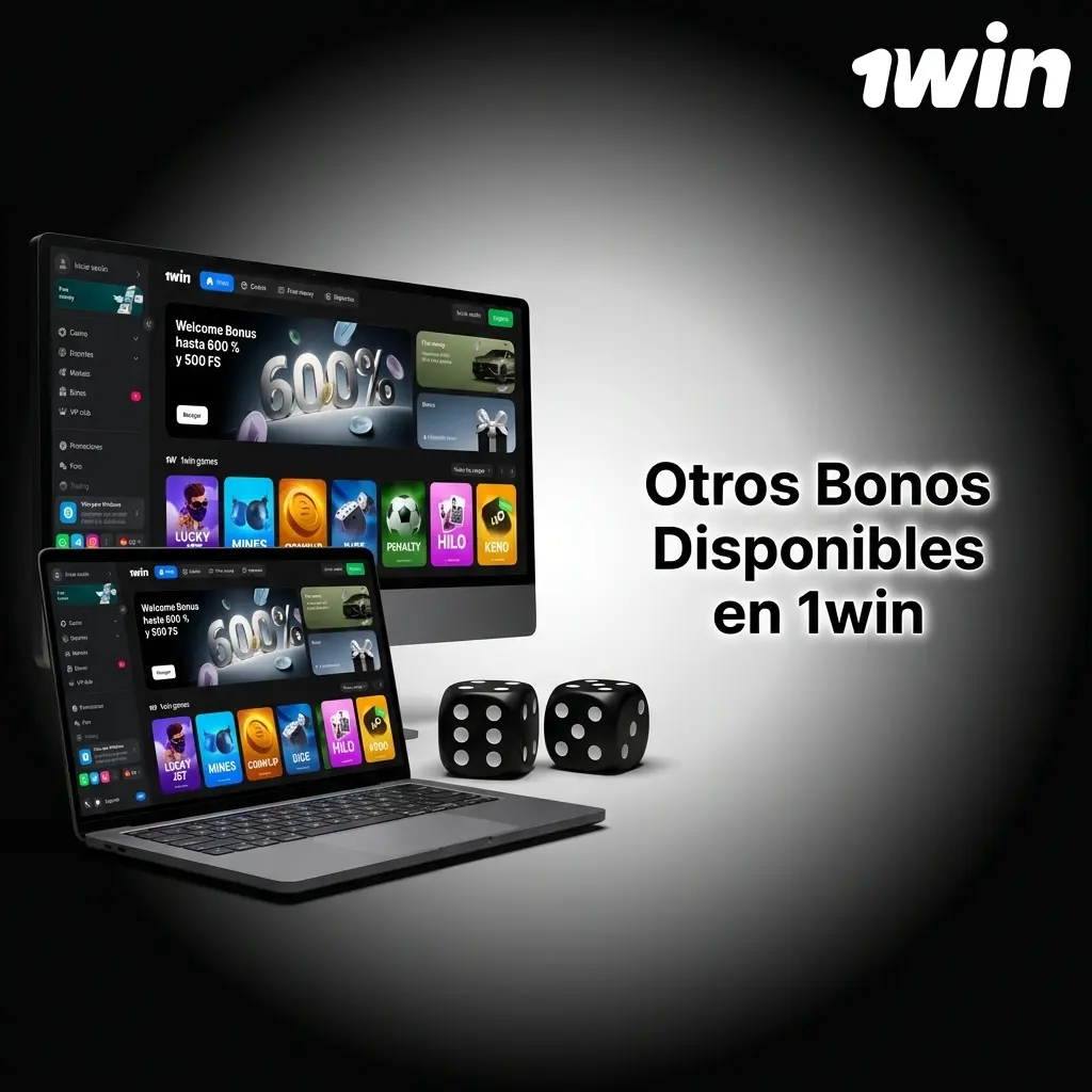 Bonos disponibles en 1win: recarga, cashback, combinadas, pago anticipado y programa de lealtad