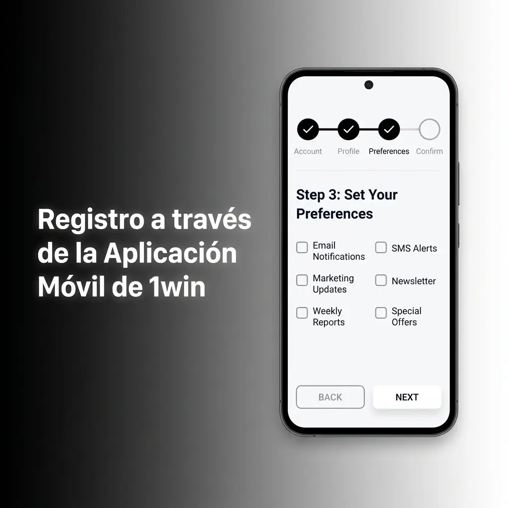 Registro en la app móvil de 1win: descarga, instalación y creación de cuenta en Android o iOS paso a paso.